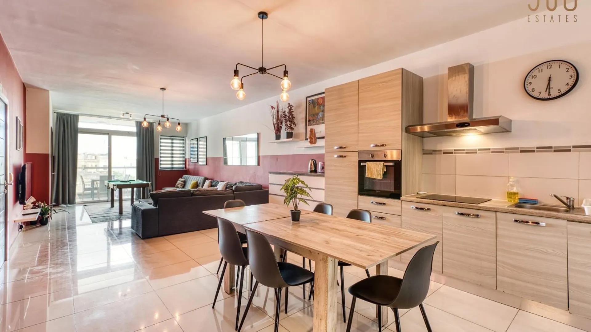 A Lovely 3 Bedroom, 3 Baths Home In The Centre Of Gzira By 360 Estates Apartment